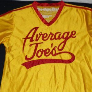 Dodgeball Movie Average Joes Halloween Costume Agent Jersey Size Medium Adult